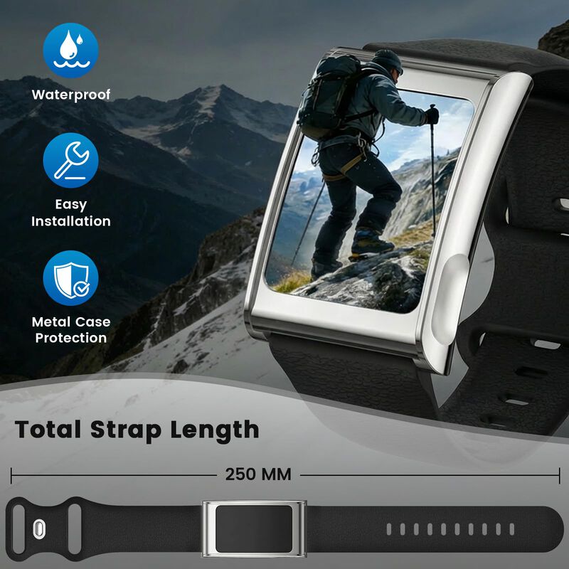 Correa BlikWyt Helio Strap 16-20 cm Plata image number null