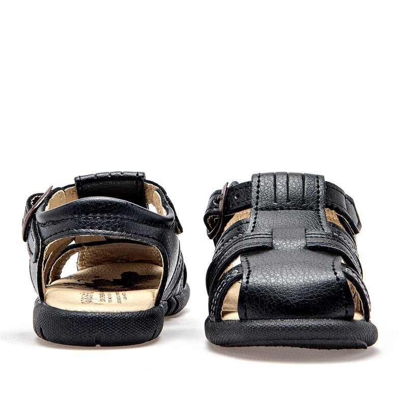 Chaparrin Sandalia Para Beb&eacute; Negro Cod 131915-b image number null