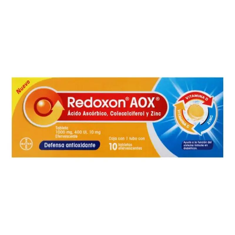 REDOXON AOX TABLETA EFERVESCENTE C10 image number null