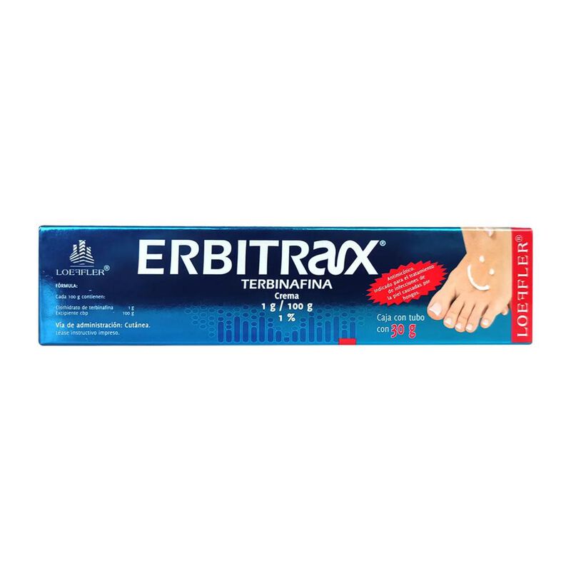 Erbitrax Crema 1% 30 Gramos image number null