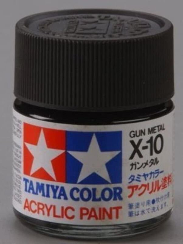 Pintura Tamiya Acr&iacute;lica X10 Brillante Metal De ... image number null