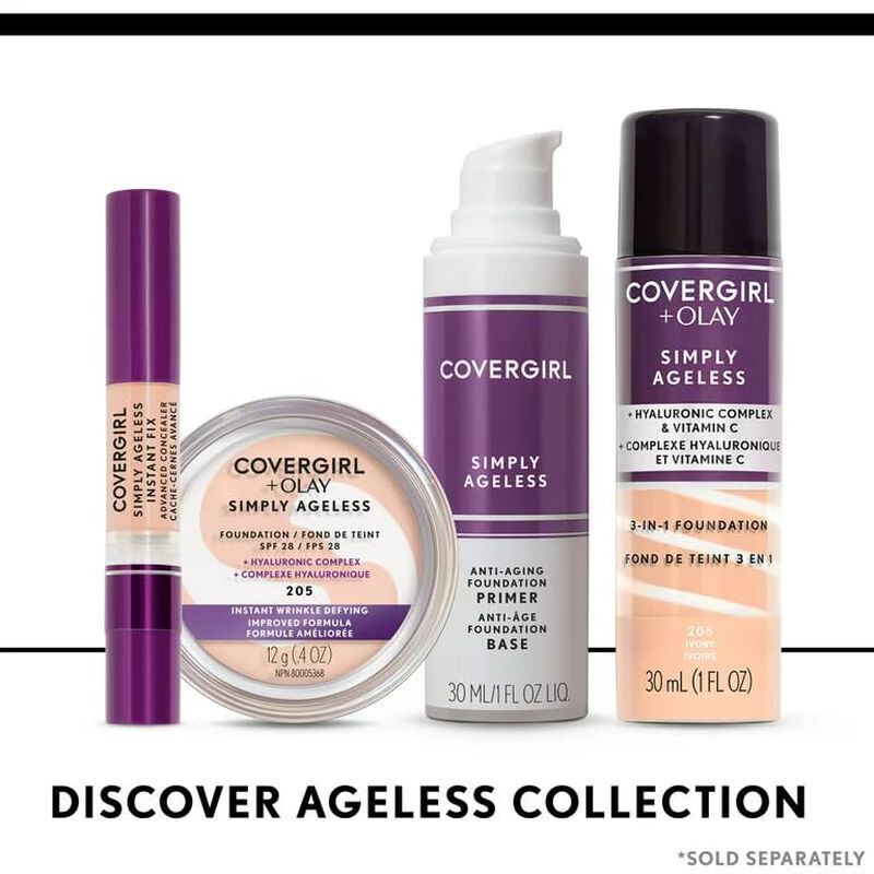 Base De Maquillaje L&iacute;quida Covergirl & Olay Sim... image number null