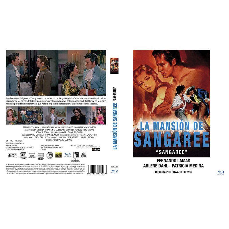 La Mansi&oacute;n De Sangaree Bd 1953 Sangaree [blu-ra... image number null