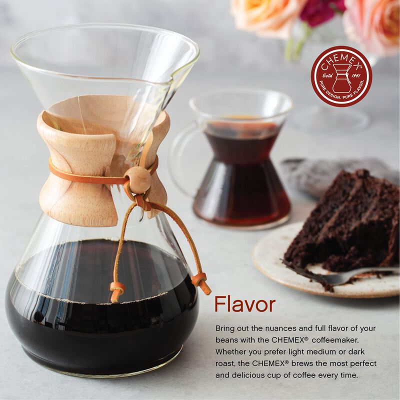 Cafetera Chemex Pour-over Glass Classic Para 8 ... image number null