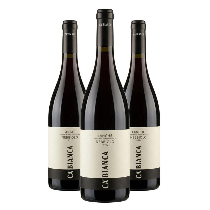 Vino Tinto Ca'bianca Langhe Nebbiolo Doc 750ml image number null