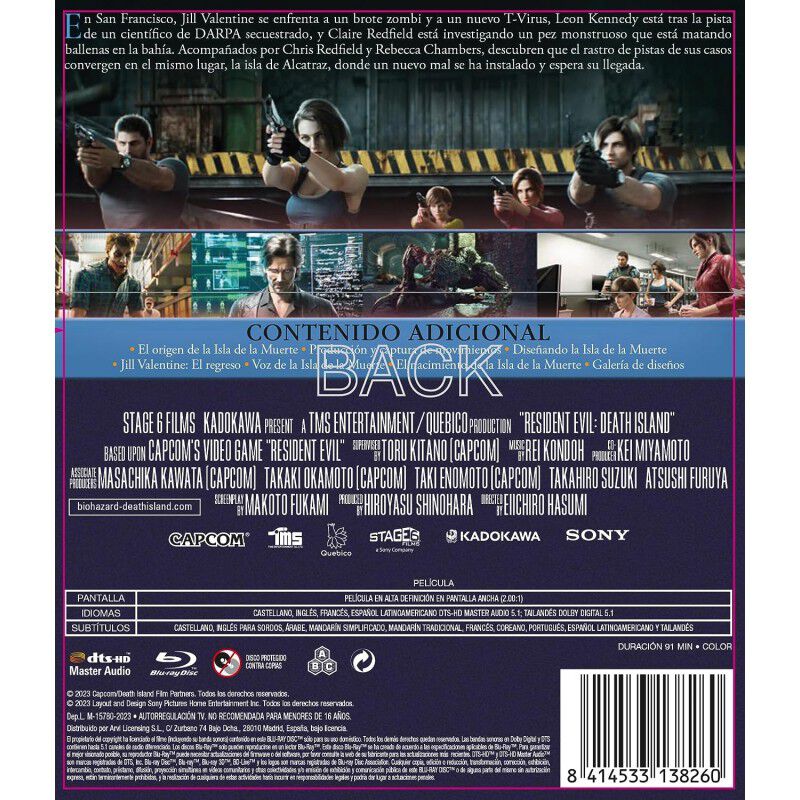 Resident Evil: Isla De La Muerte [blu-ray.] (20... image number null