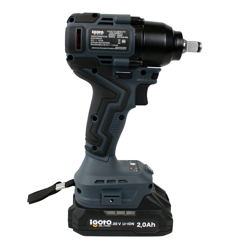 2 en 1 Llave de Impacto IGOTO Brushless  y Desa... image number null