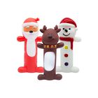 Juguete Para Mascotas Navide&ntilde;o Chillones Paquete 3 Pz Vinil De Alta Resistencia Coloridos