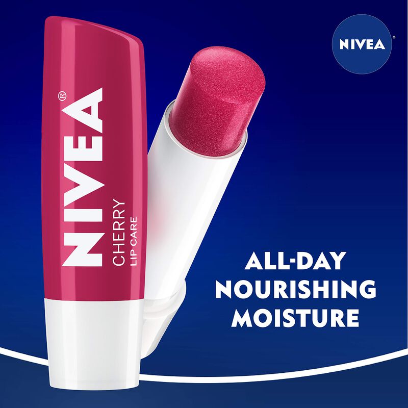 B&aacute;lsamo Labial Nivea Cherry Tinted Lip Care, Pa... image number null