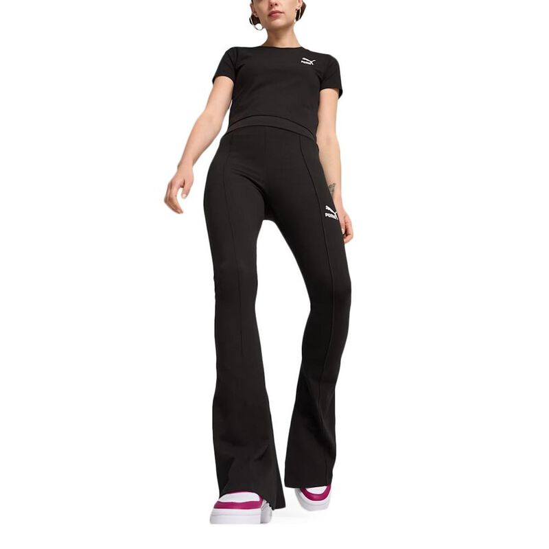 Legging Puma Classics Flared Para Mujer image number null
