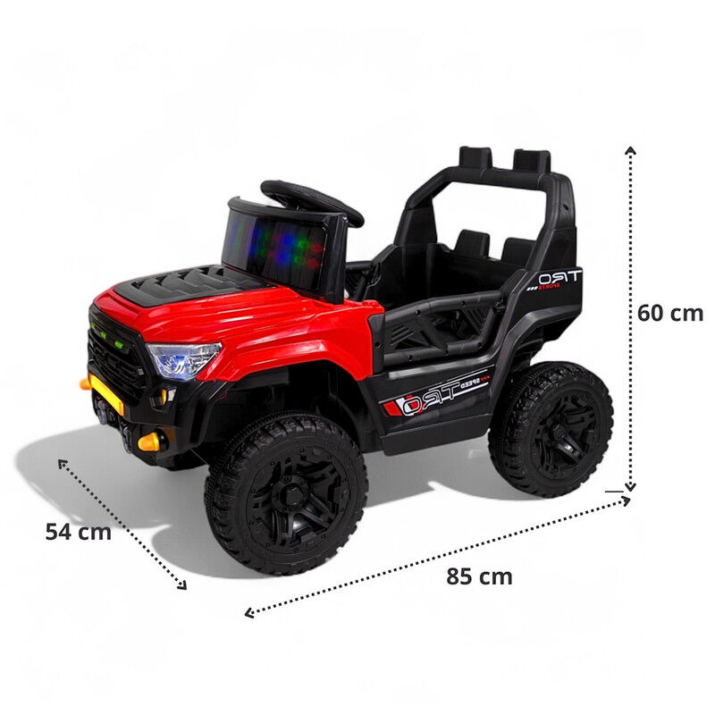 Camioneta Montable Infantil El&eacute;ctrico Control R... image number null