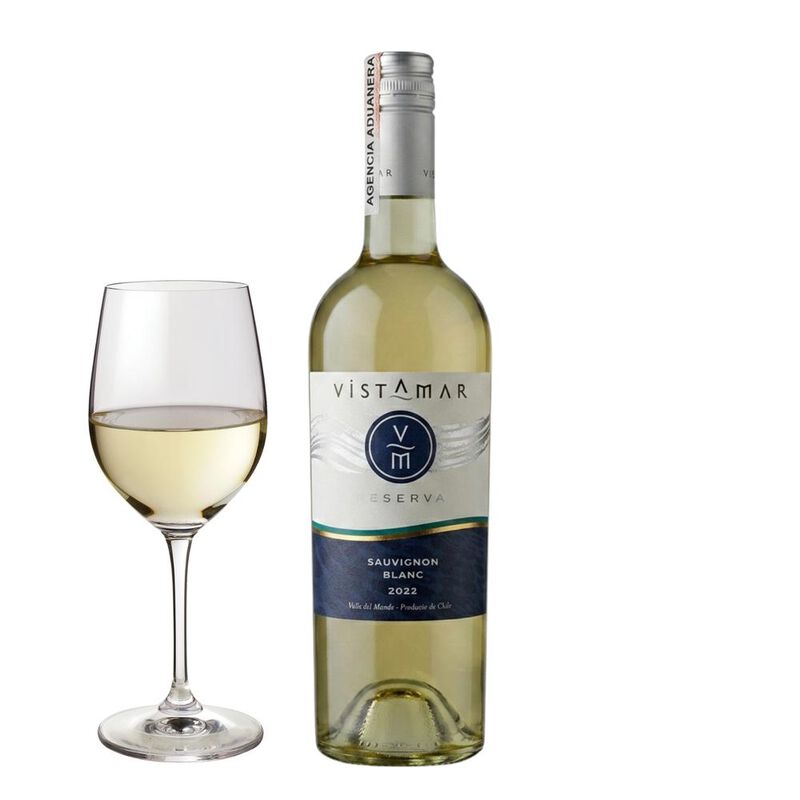 Vino Blanco Vi&ntilde;a Vistamar Reserva Sauvignon Bla... image number null