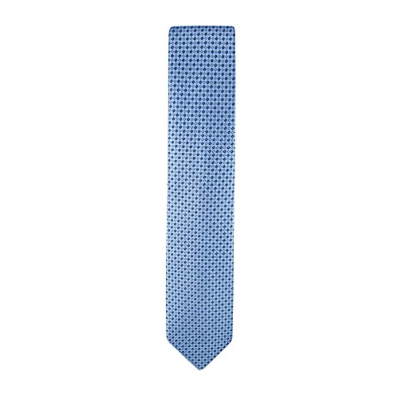 Corbata Tommy Hilfiger Core Microazul Tejida En... image number null