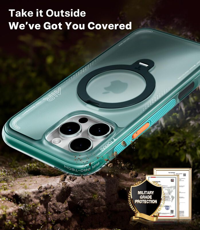 Funda De Tel&eacute;fono Torras Ostand Q3 Air Para Iph... image number null