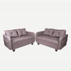 Set Sala 2  piezas Love Seat Sevilla gris
