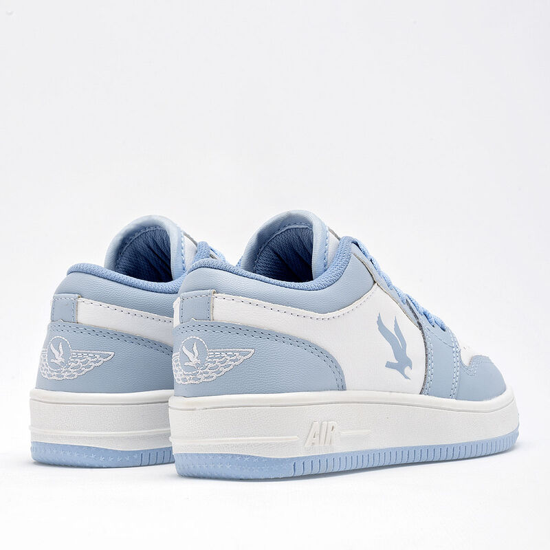 American Fire Tenis urbano para ni&ntilde;a. Blanco az... image number null