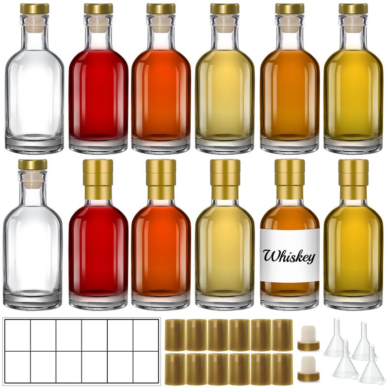 Botellas De Vidrio Tbwind 200ml, Pack De 12 con... image number null