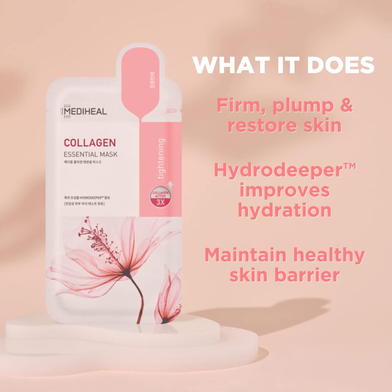 Mascarilla de Hoja Mediheal Collagen 10 Hojas -... image number null