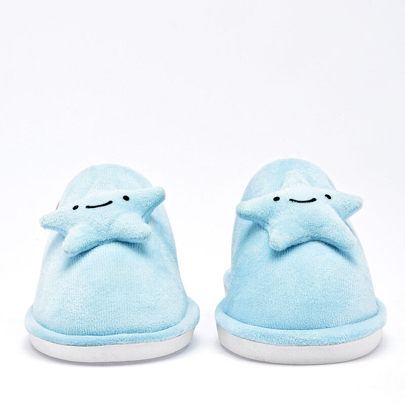 Moramora Pantufla Azul Para Ni&ntilde;a image number null