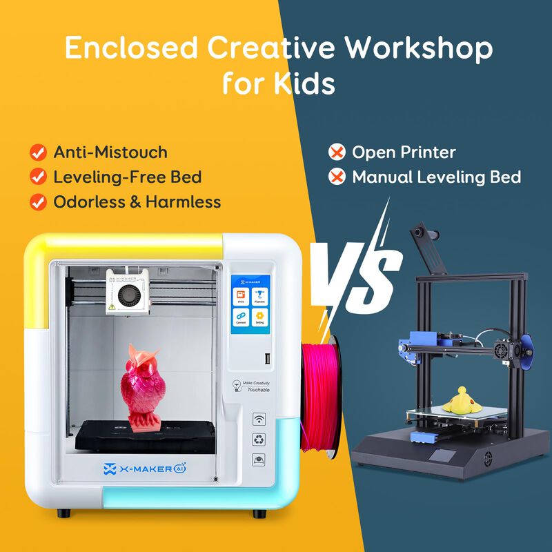 Impresora 3d Aoseed Ai 400 mm/s Con Caja Cerrad... image number null