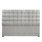 Cabecera King Size Trinity Slip Gris