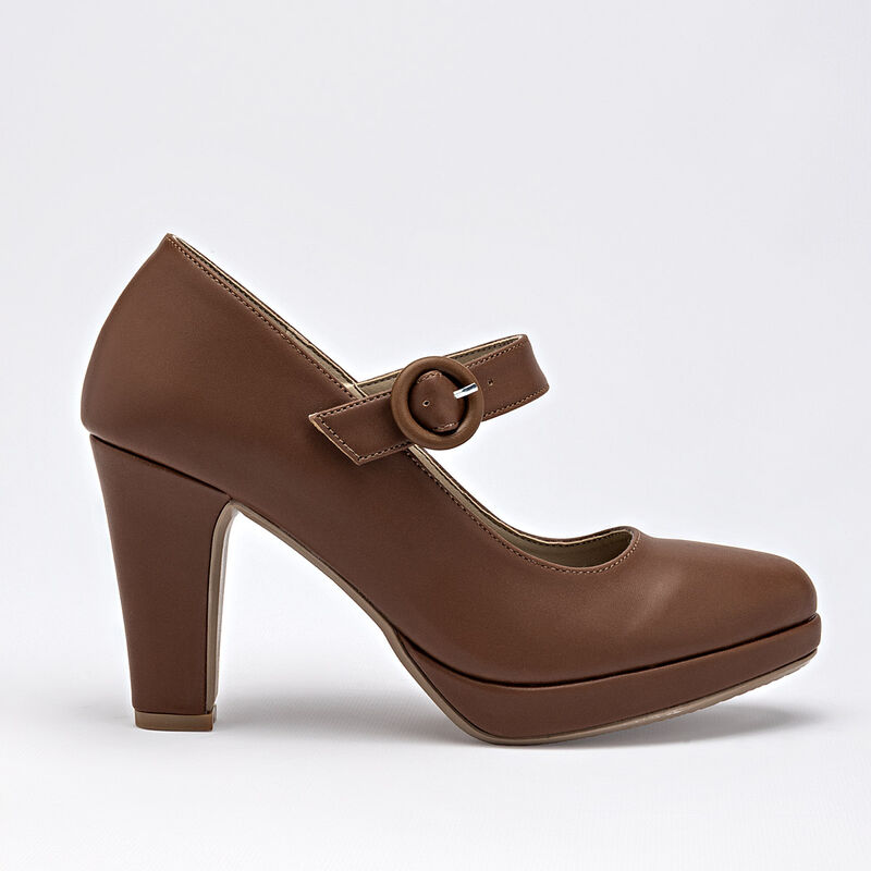 Poptops zapatilla para mujer  camel cod 140773-... image number null
