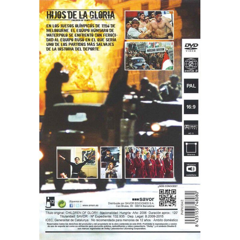 Hijos De La Gloria [DVD] (2006) Szabads&aacute;g,Szere... image number null