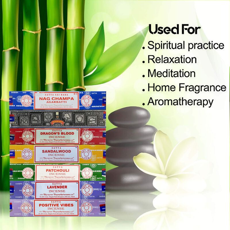 Set De Regalo De Incienso Satya Nag Champa, Sup... image number null
