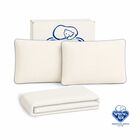 Spring Air 2 Almohadas Cool Sleep + Cubre Colch&oacute;n King Size Freeze