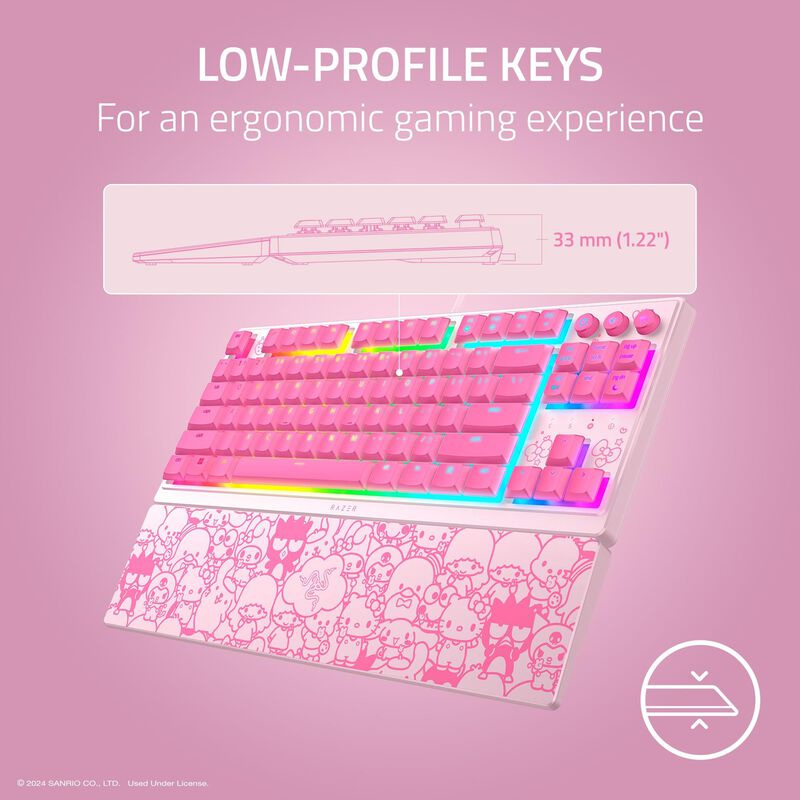 Teclado Para Juegos Razer Ornata V3 Tkl Hello K... image number null