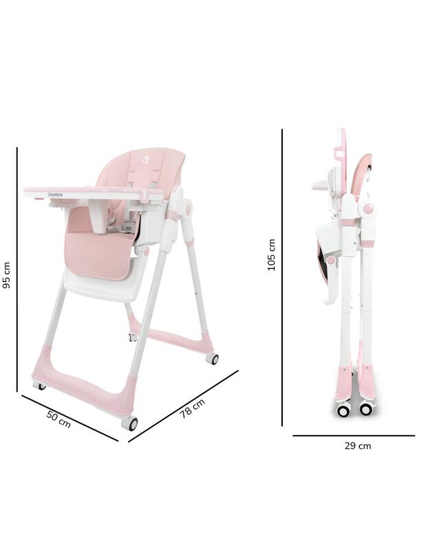 Silla periquera alta 5 en 1, silla para comer b... image number null