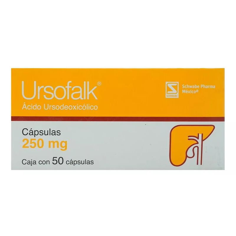 Ursofalk C&aacute;psula 250 Mg, 50 C&aacute;psulas image number null