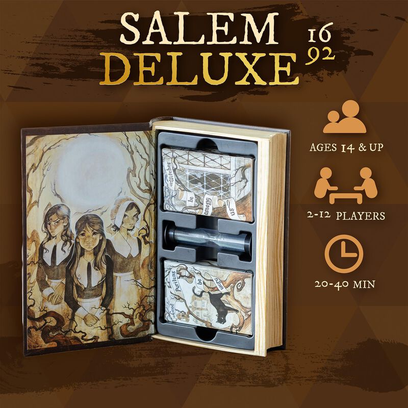 Juego De Mesa Facade Games Salem 1692 Deluxe Ed... image number null