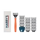 Kit De Afeitado Harry's Truman Razor Handle Con 15 Hojas De Repuesto