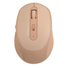 Mouse inalámbrico recargable CLIX Caqui con click silencioso