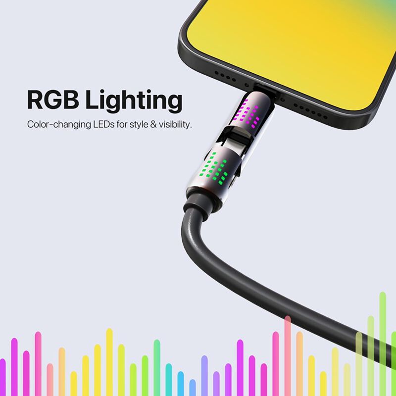 Cable Datos Mybat 4en1 Usb-c Para Iphone Androi... image number null