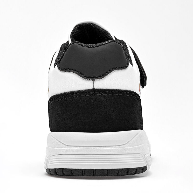 Lux-10 tenis para ni&ntilde;o  blanco negro rojo cod 1... image number null