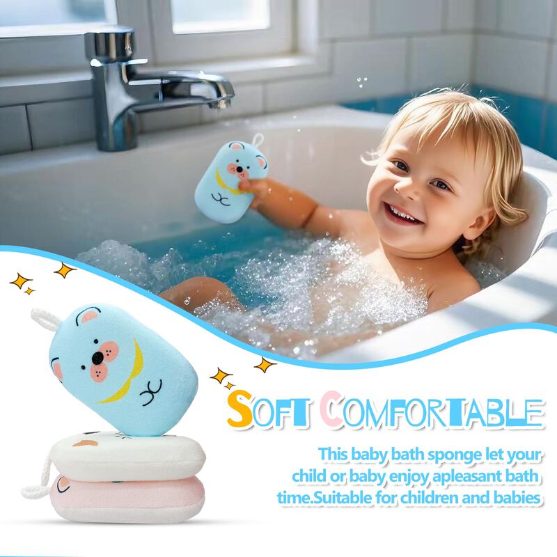 Esponja De Ba&ntilde;o Jielilehome 14 x 8 cm &ndash; Pack De... image number null