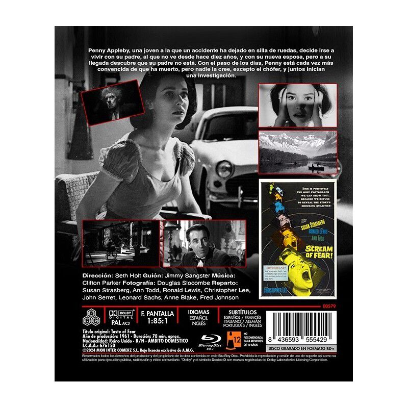 El Sabor Del Miedo [blu-ray R] (1961) Taste Of ... image number null