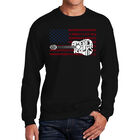 Sudadera De Cuello Redondo Word Art Para Hombre - America Rocks - Negro
