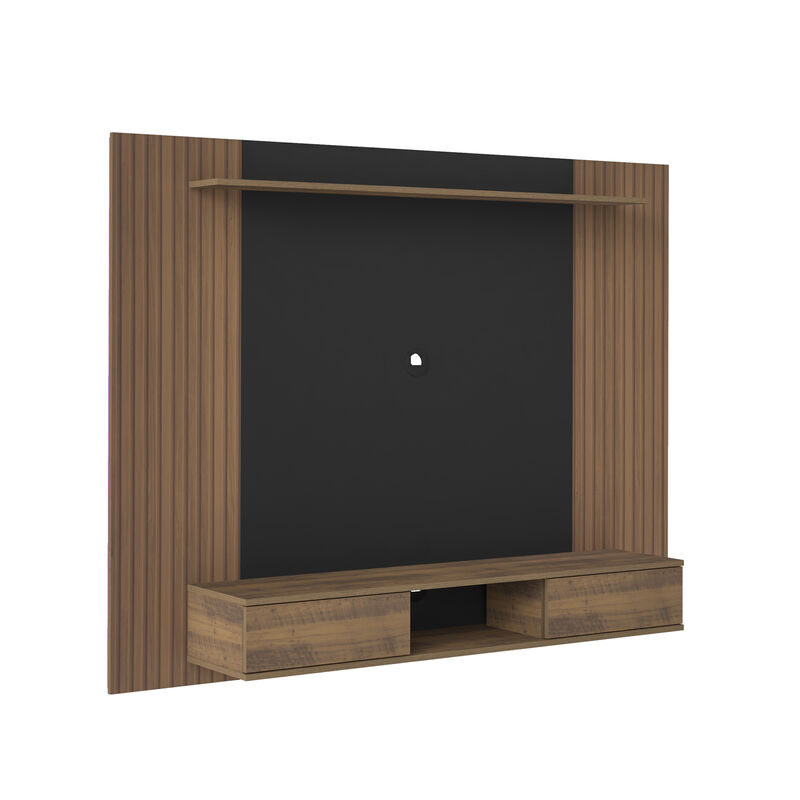 Panel para TV Bertolini Nevada Pino Negro image number null