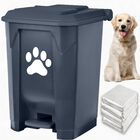 Cubo De Basura Tebiete Para Excremento De Perro &ndash; Uso Exterior &ndash; Con 200 Bolsas