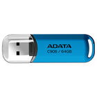 Unidad Flash USB 2.0 ADATA C906 de 64GB. Color Azul