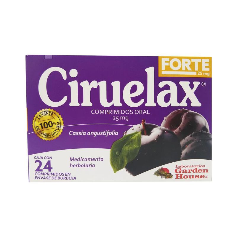 Ciruelax Forte 125 Mg 24 Comprimido(s) image number null