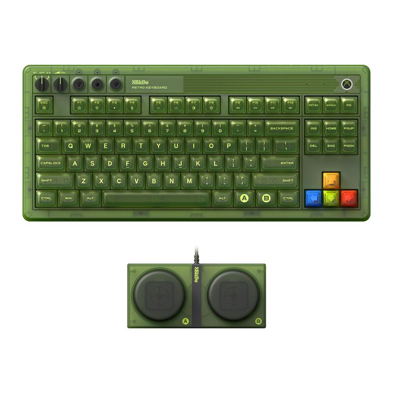 Teclado 8bitdo Retro 8.7 Mec&aacute;nico Rgb Bluetooth... image number null