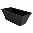 Tina Baño Negra Premium Lujo 280l Fibra Vidrio 172x77x62 Cm