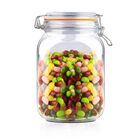 Recipiente de vidrio con tapa
herm&eacute;tica de clip 1.5L