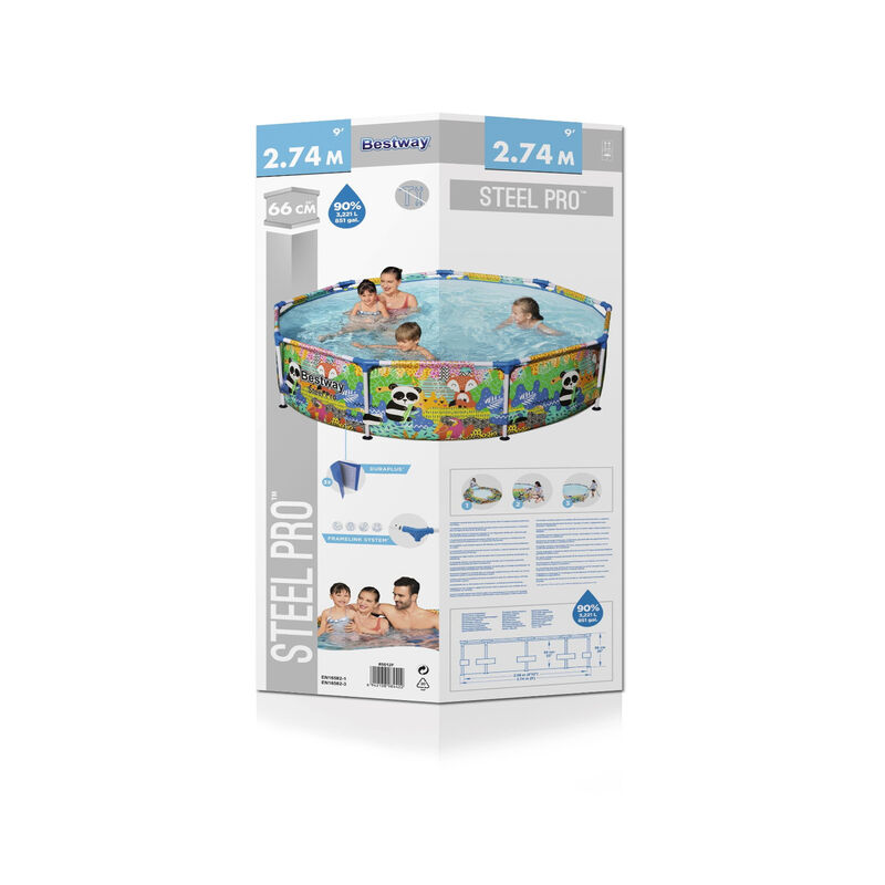 Alberca Estructural Redonda 3221lt 274x66 Cm Pi... image number null