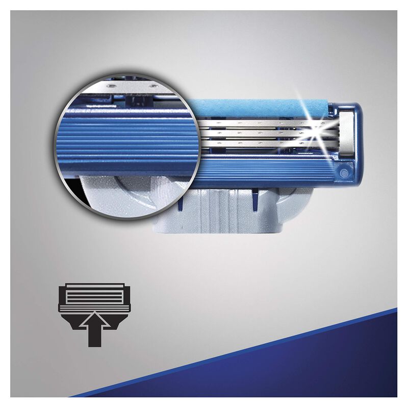 Razor Blades Gillette Mach3 Turbo Para Hombre, ... image number null
