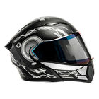 Casco Kov Estelar Cyborg Negro Xl